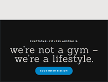 Tablet Screenshot of funcfitness.com.au